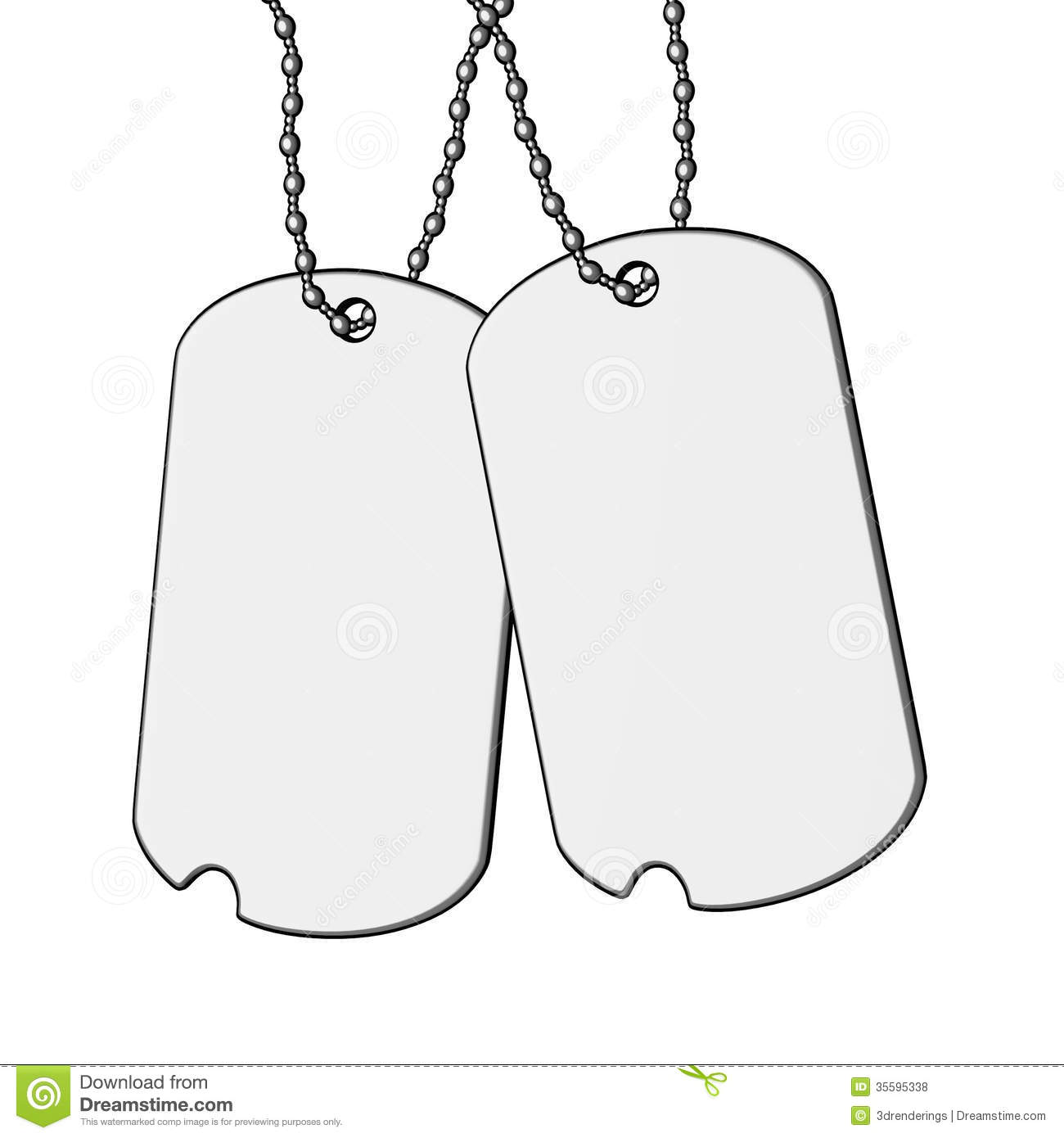 Military Dog Tags Vector at Collection of Military