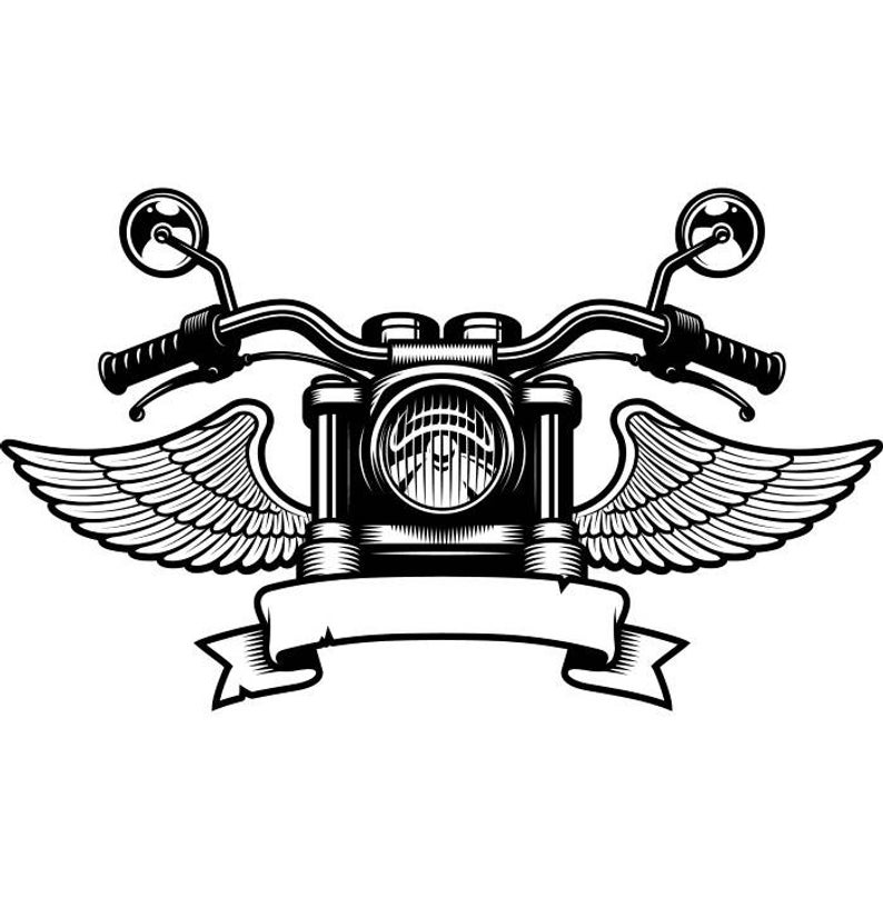 Motorcycle Handlebars Vector at Collection of