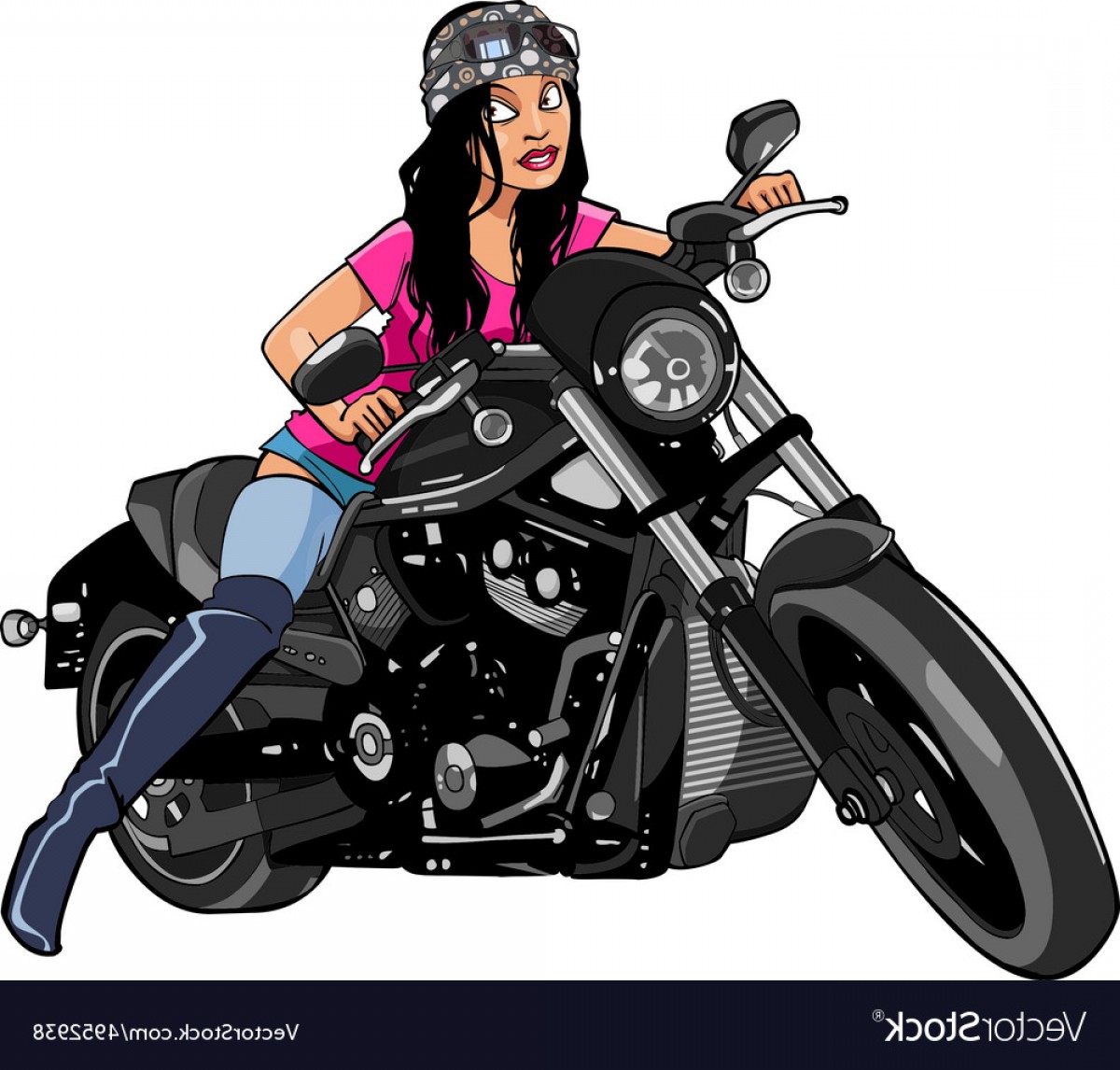 Motorcycle Rider Vector at Collection of Motorcycle