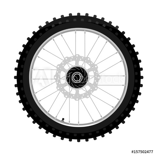 Motorcycle Tire Vector at Collection of Motorcycle