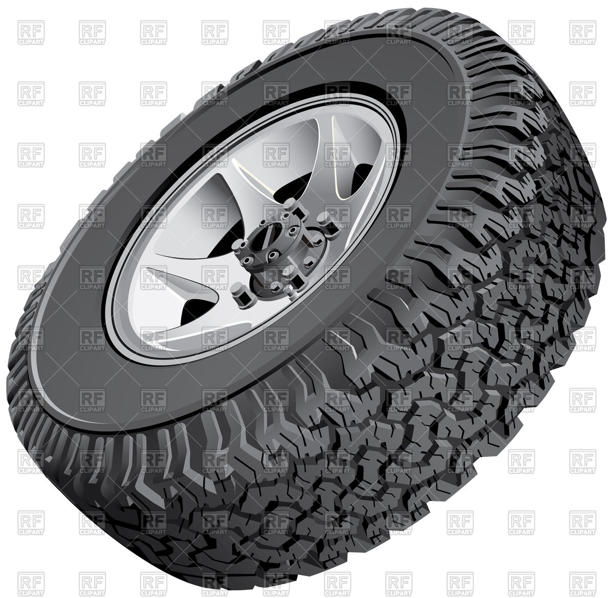 Off Road Tire Vector at Collection of Off Road Tire