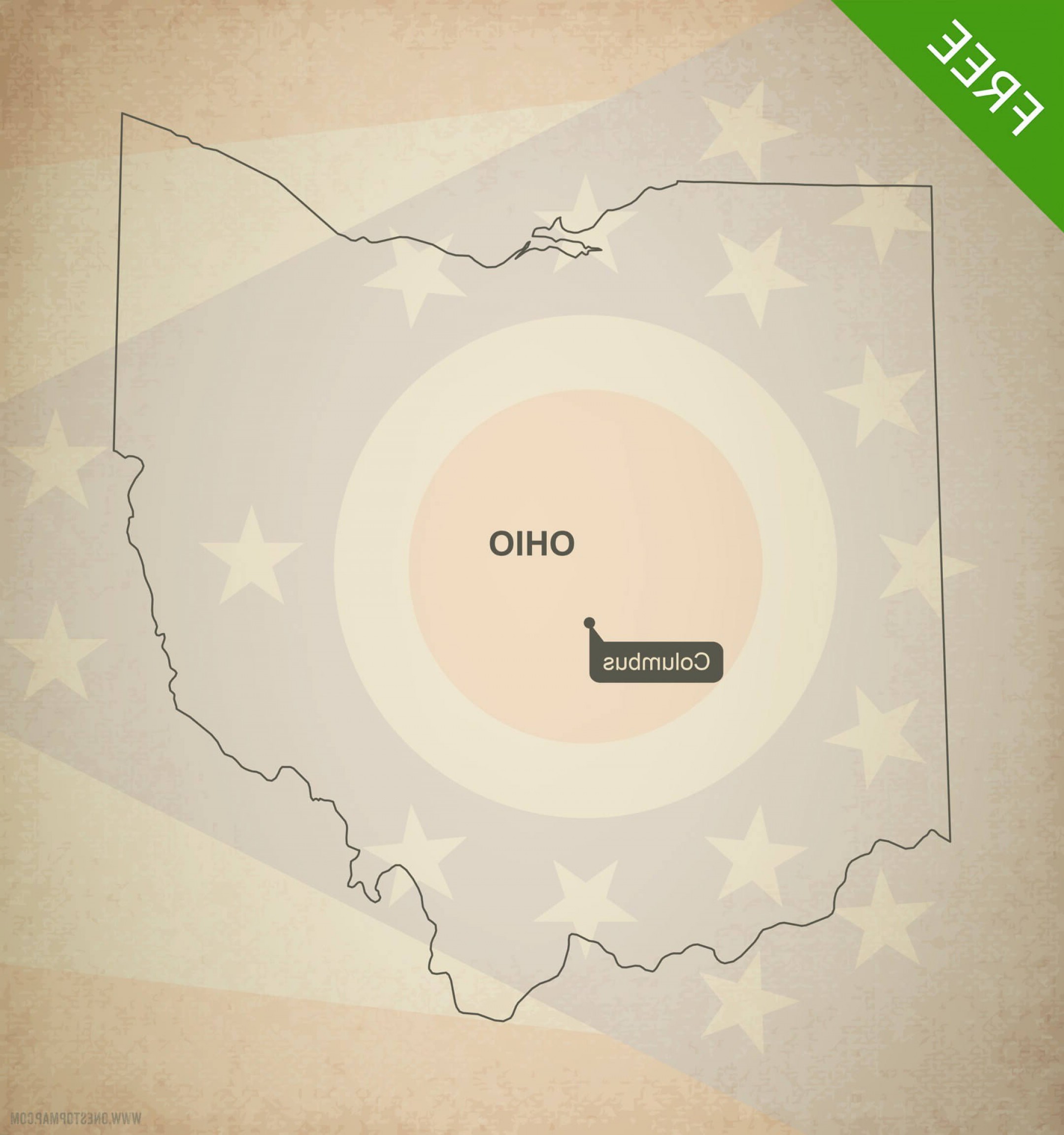 Ohio Outline Vector at Vectorified.com | Collection of Ohio Outline