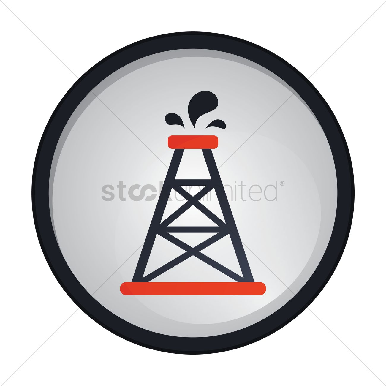 Oil Tower Vector at Collection of Oil Tower Vector