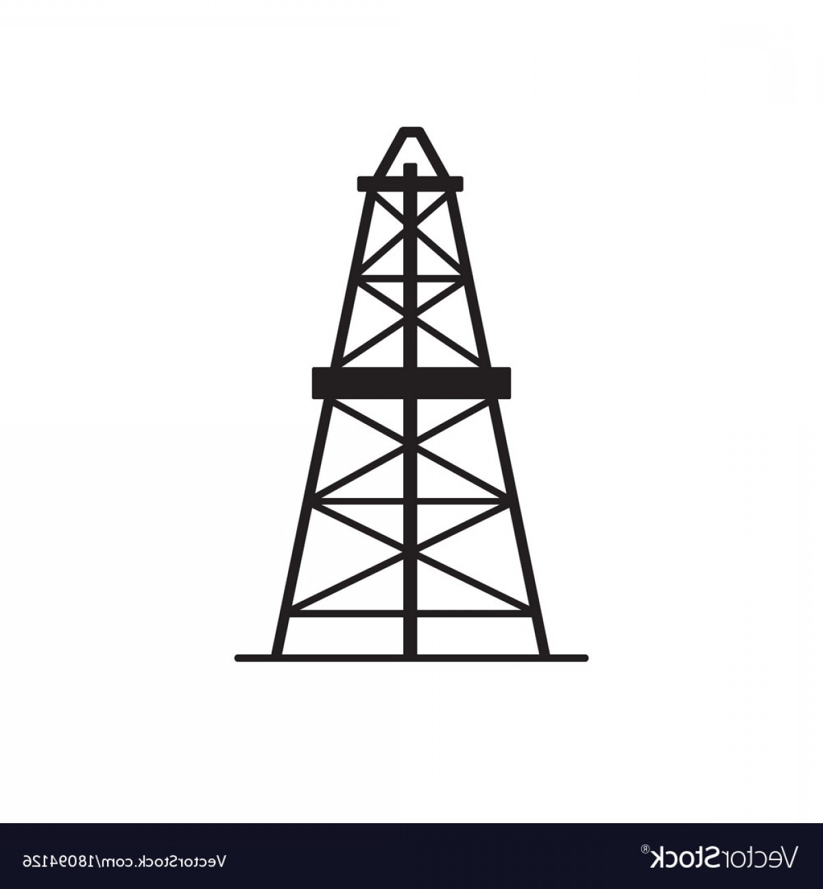 Oil Tower Vector at Collection of Oil Tower Vector