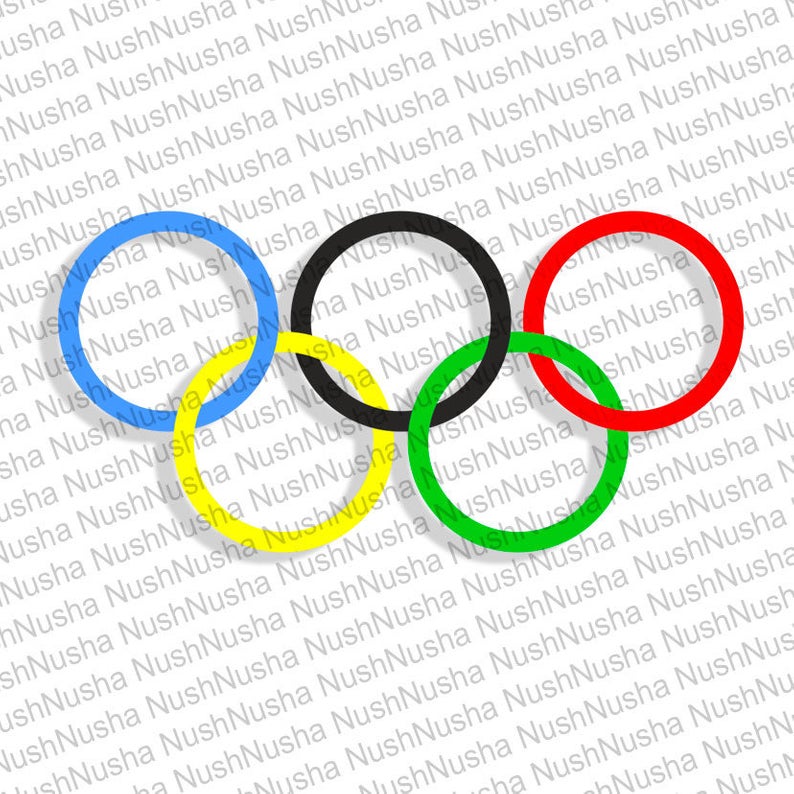 Olympic Rings Vector at Collection of Olympic Rings