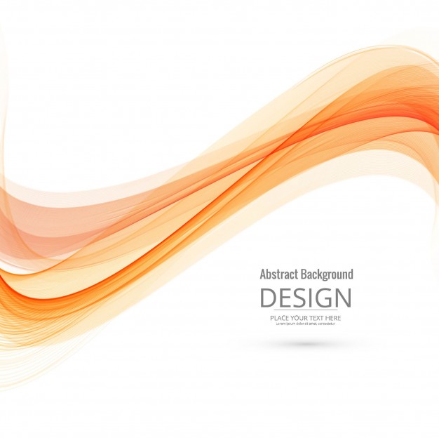 Orange Wave Vector at Collection of Orange Wave Vector free for personal use