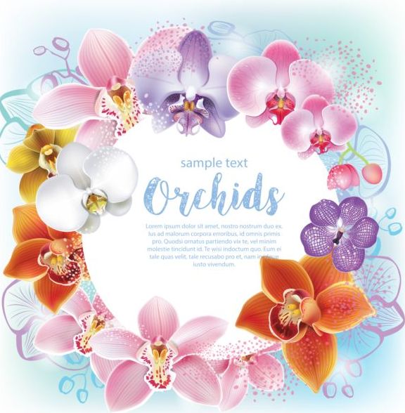 Orchid Flower Vector at Collection of Orchid Flower Vector free for personal use