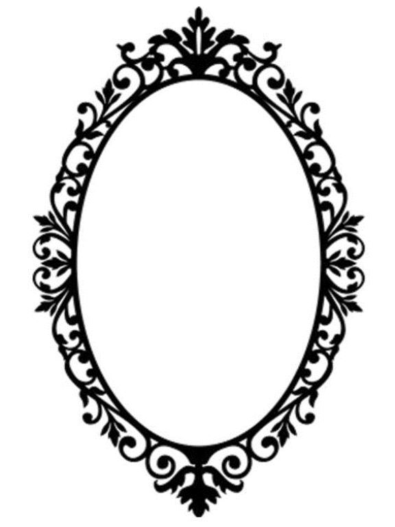 Ornate Oval Frame Vector at Collection of Ornate Oval