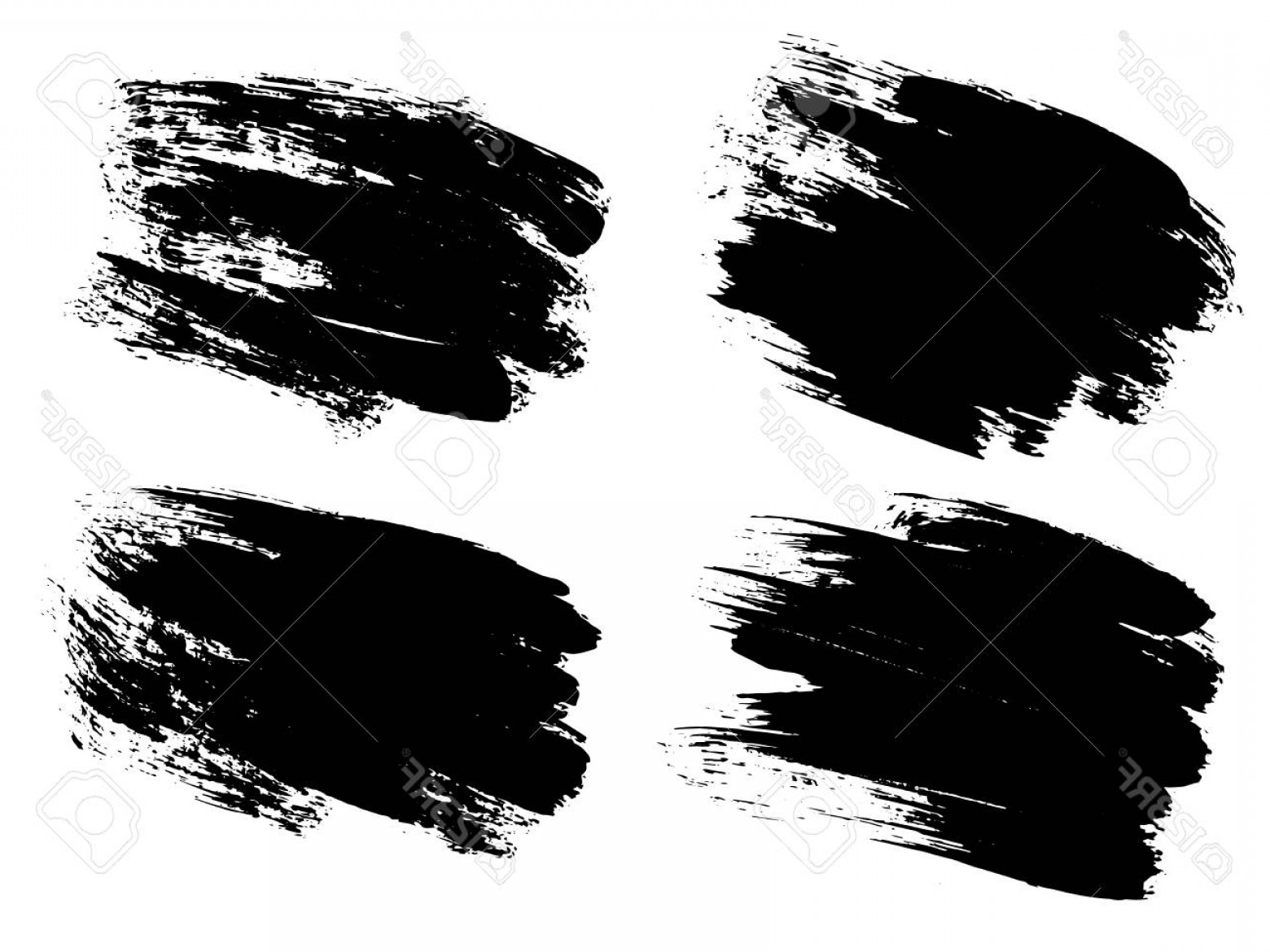 Paint Brush Texture Vector at Collection of Paint