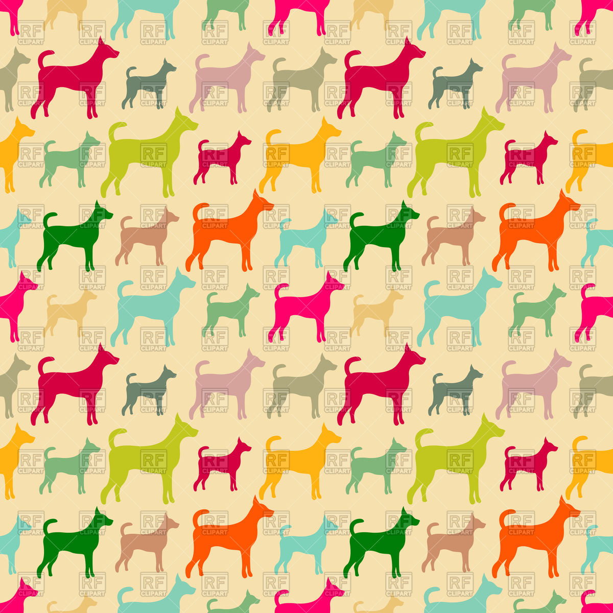 Pet Pattern Vector at Collection of Pet Pattern