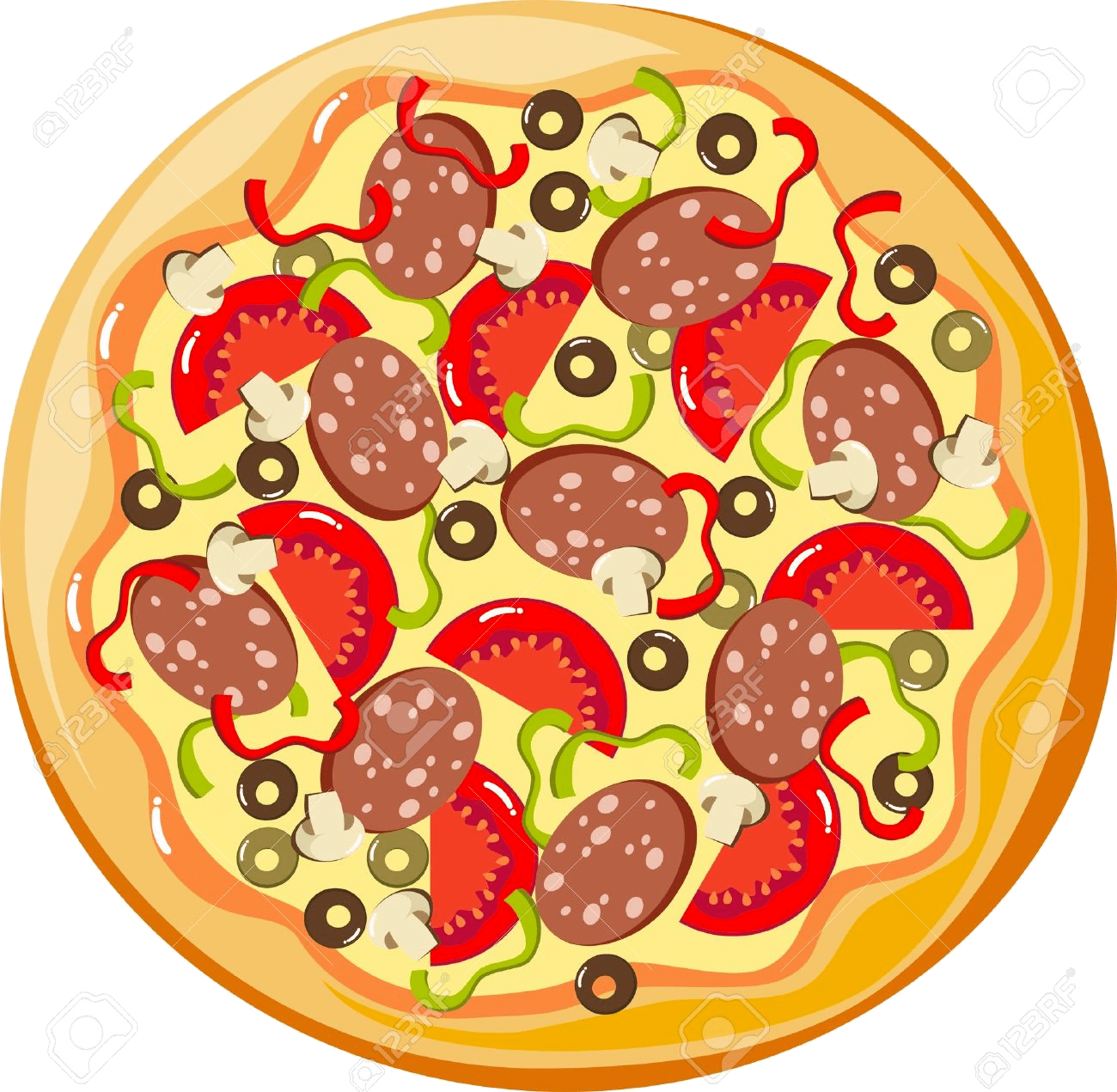 Pizza Vector at Collection of Pizza Vector free for personal use