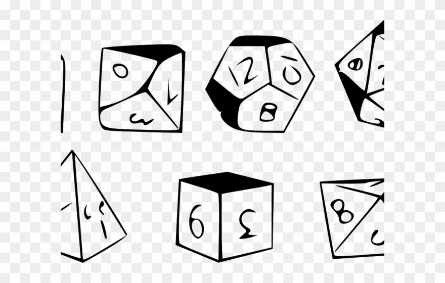 Polyhedral Dice Vector at Collection of Polyhedral
