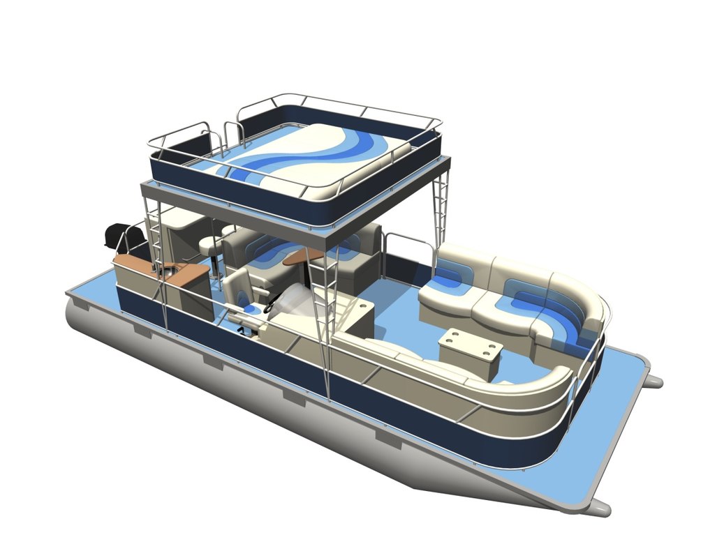 Pontoon Boat Vector at Collection of Pontoon Boat Vector free for personal use