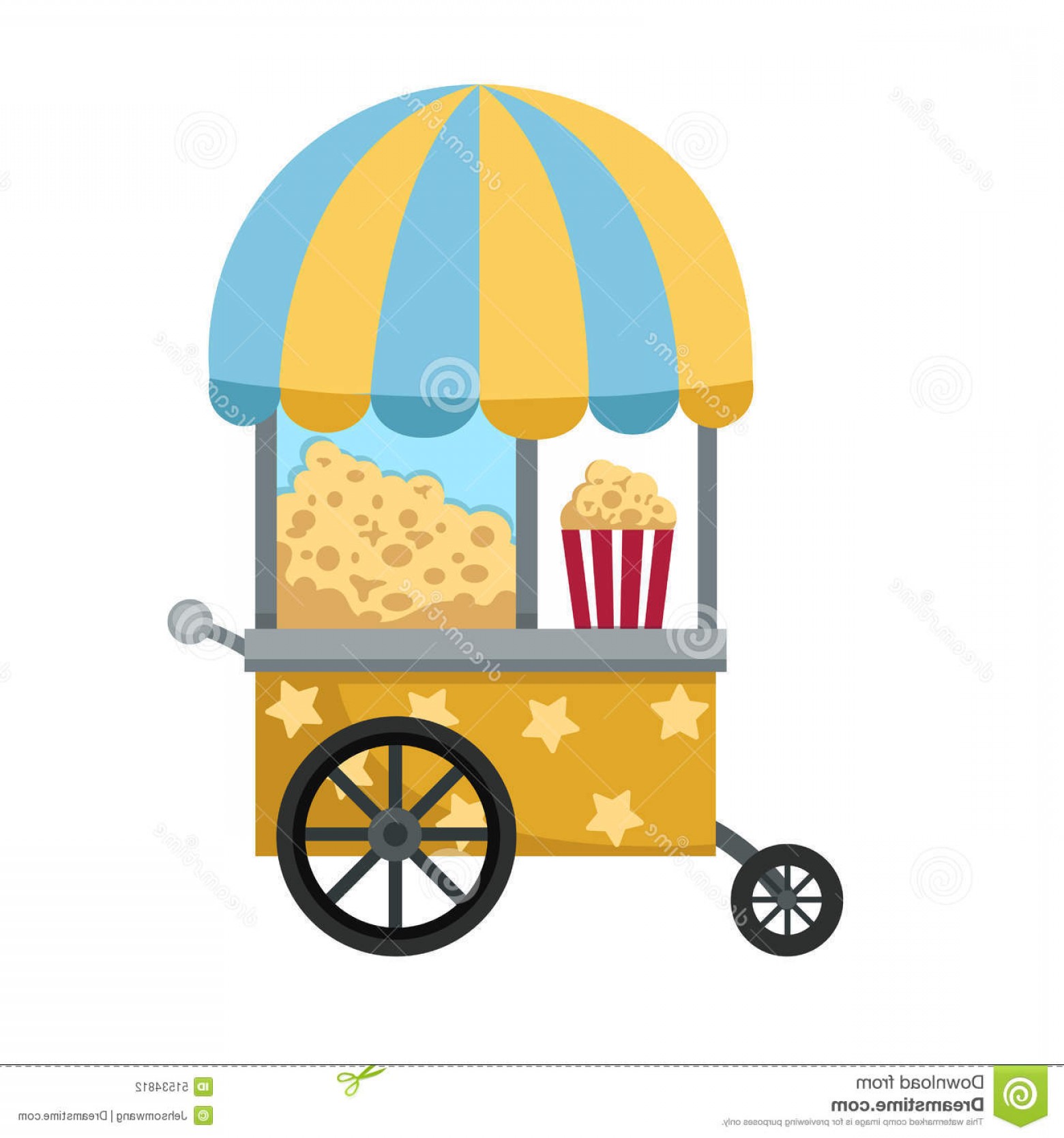 Popcorn Vector at Collection of Popcorn Vector free for personal use