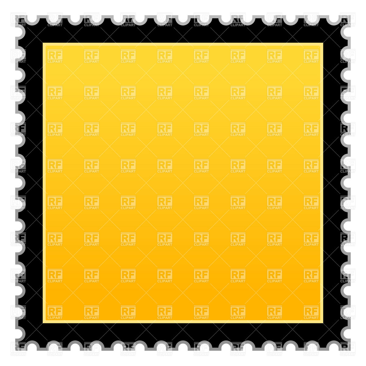 Postage Stamp Border Vector at Collection of Postage