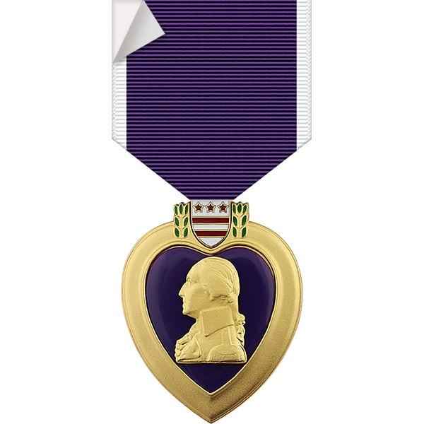 Purple Heart Medal Vector at Collection of Purple