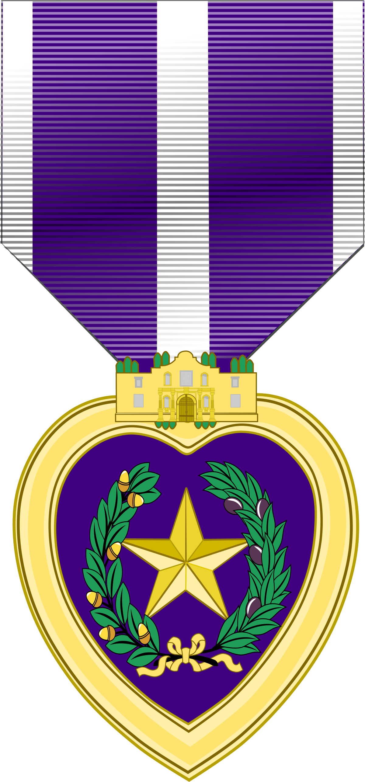 Purple Heart Medal Vector at Collection of Purple