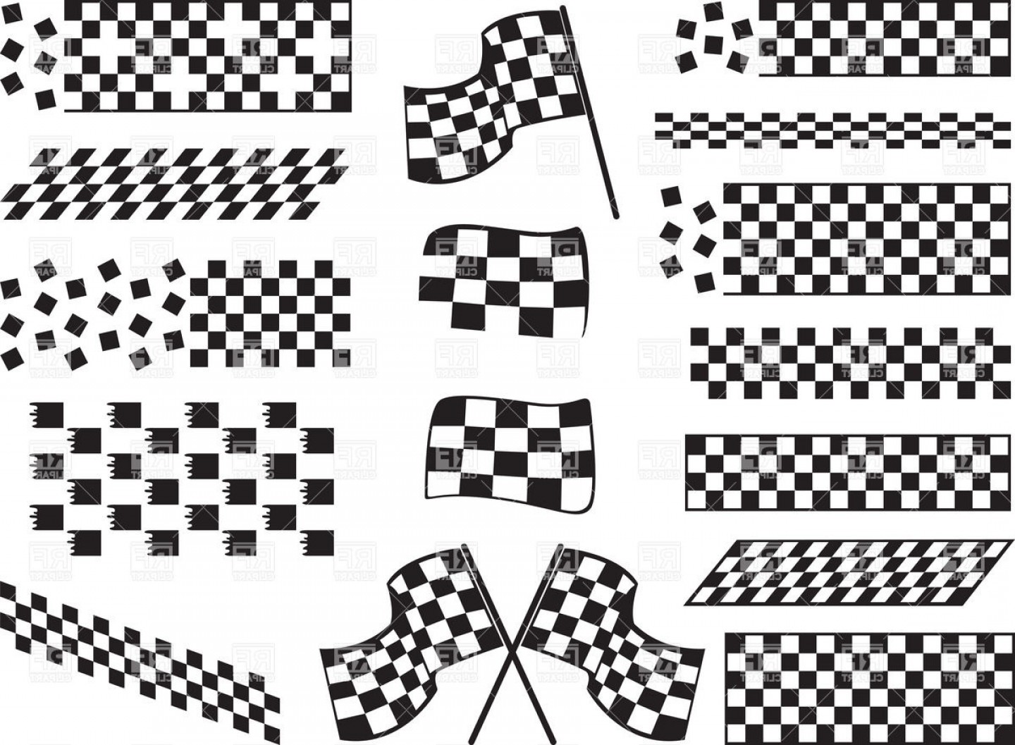 Racing Flag Vector at Collection of Racing Flag