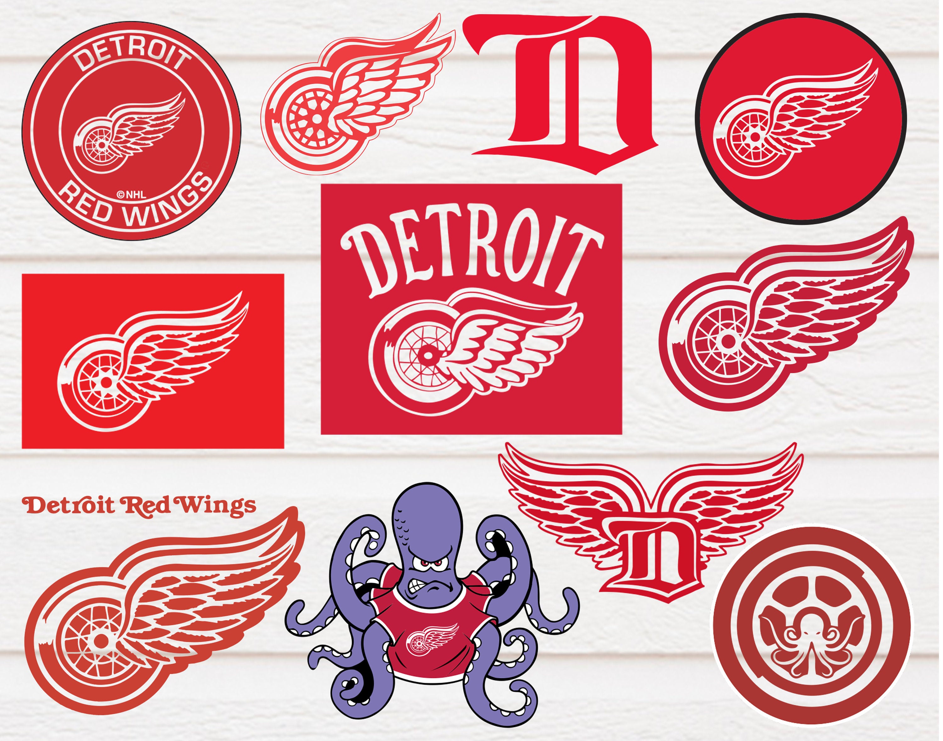 Red Wings Logo Vector at Collection of Red Wings Logo