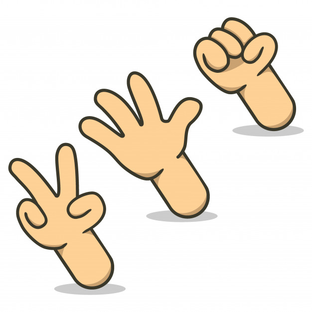 Rock Paper Scissors Vector at Collection of Rock Paper Scissors Vector free