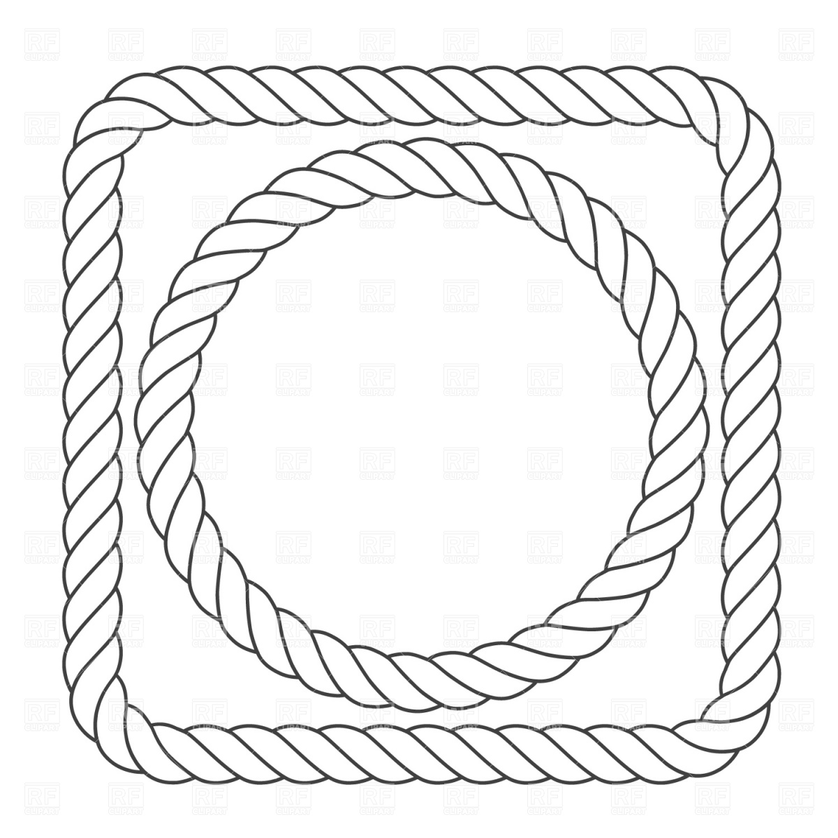 Rope Circle Vector at Collection of Rope Circle