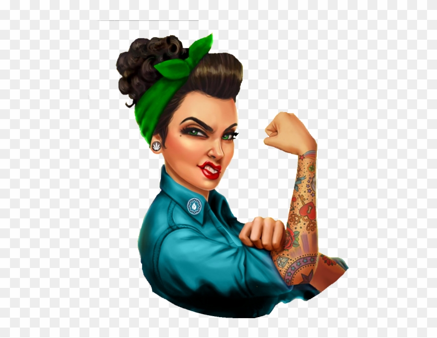 Rosie The Riveter Vector Free at Collection of Rosie