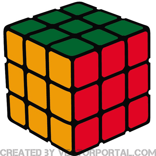 Rubiks Cube Vector at Collection of