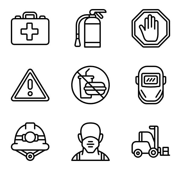 Safety Icon Vector at Collection of Safety Icon