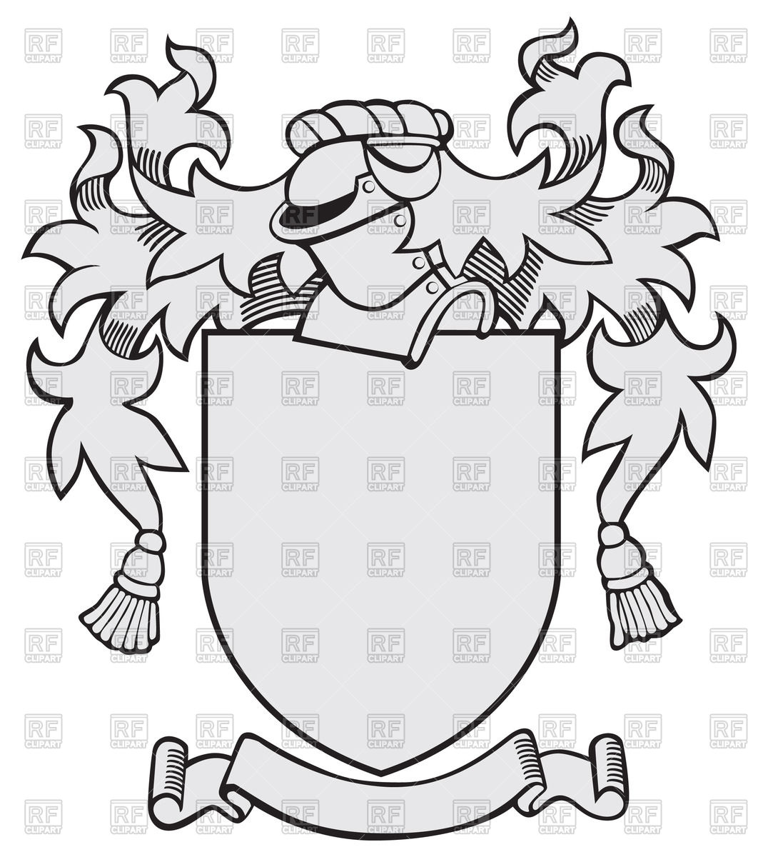 Shield Ribbon Vector at Collection of Shield Ribbon