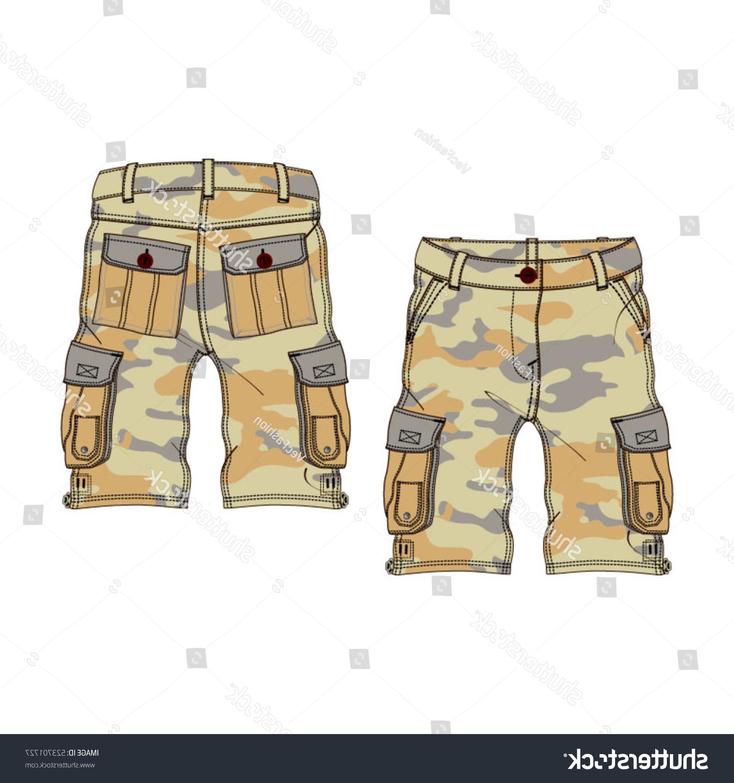 Shorts Template Vector at Collection of Shorts