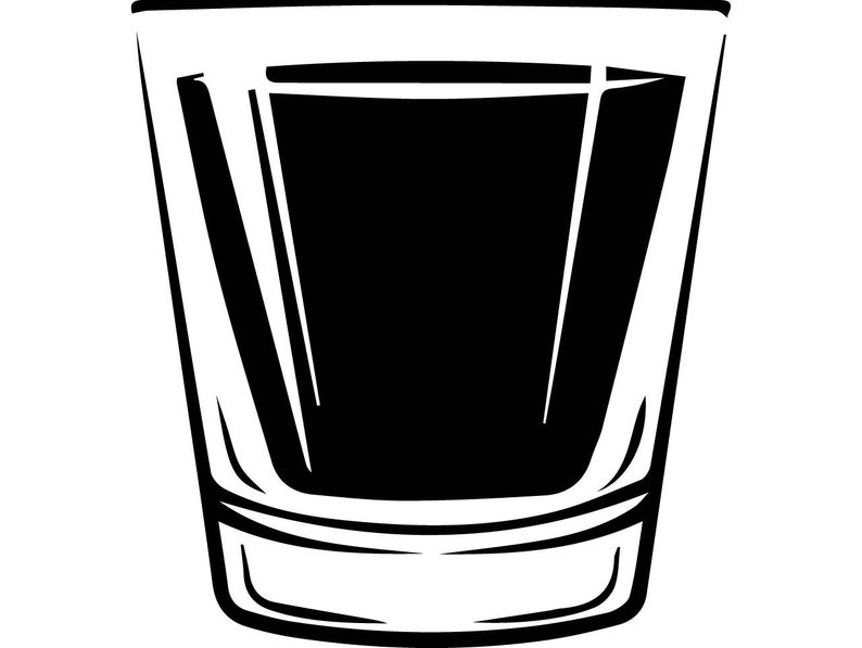 Shot Glass Vector at Collection of Shot Glass Vector free for personal use