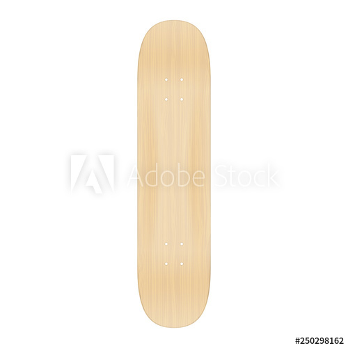 Skateboard Template Vector at Collection of