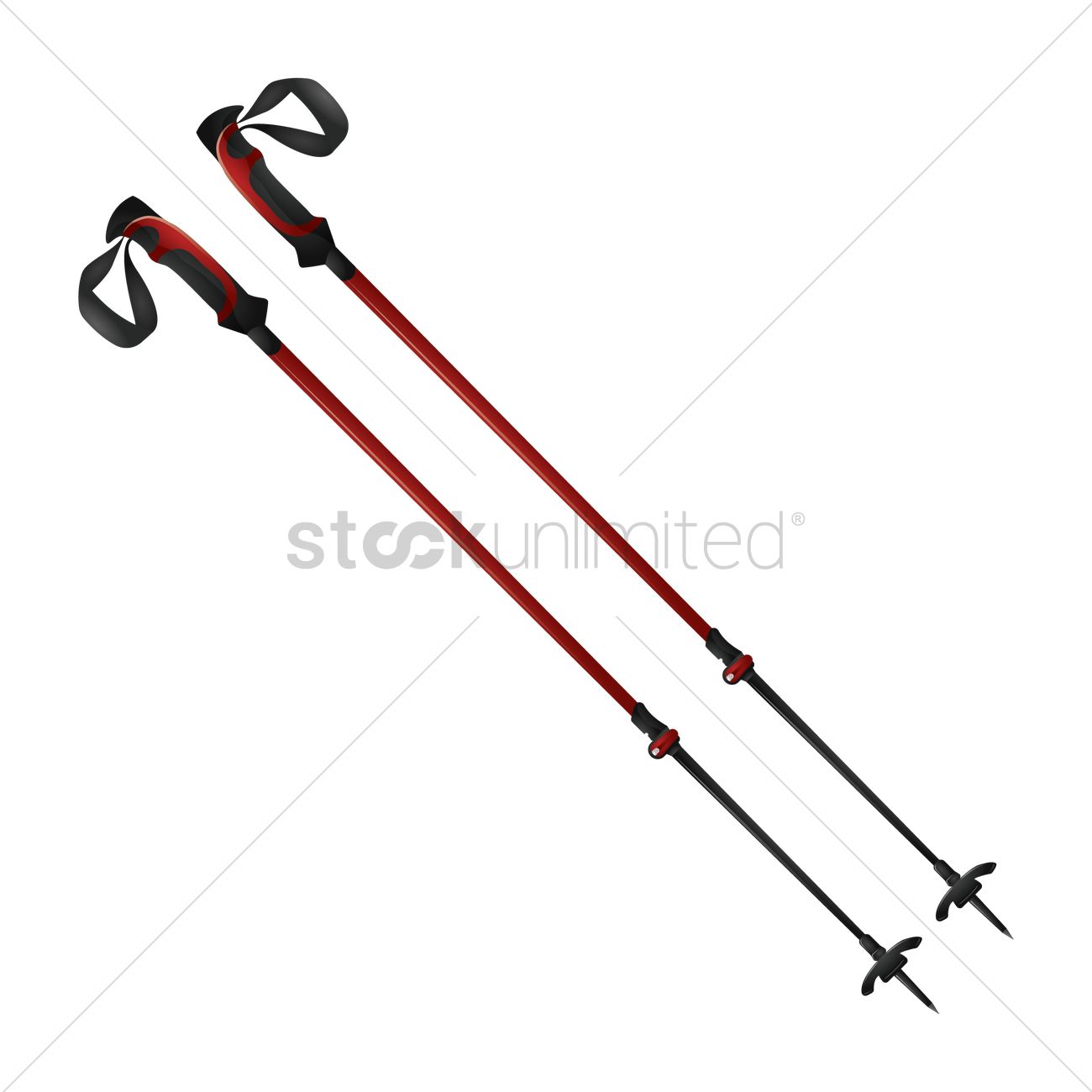 Ski Pole Vector at Collection of Ski Pole Vector free