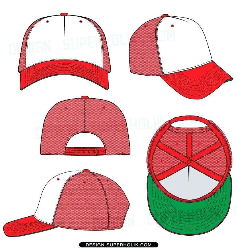 Snapback Template Vector at Collection of Snapback
