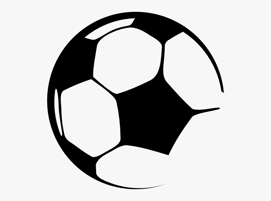Soccer Ball Outline Vector at Collection of Soccer
