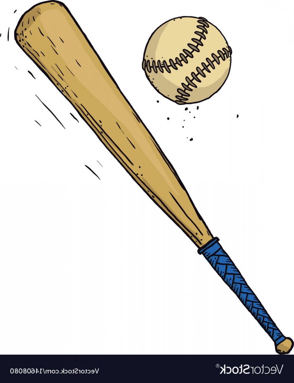 Softball Bat Vector at Collection of Softball Bat Vector free for personal use