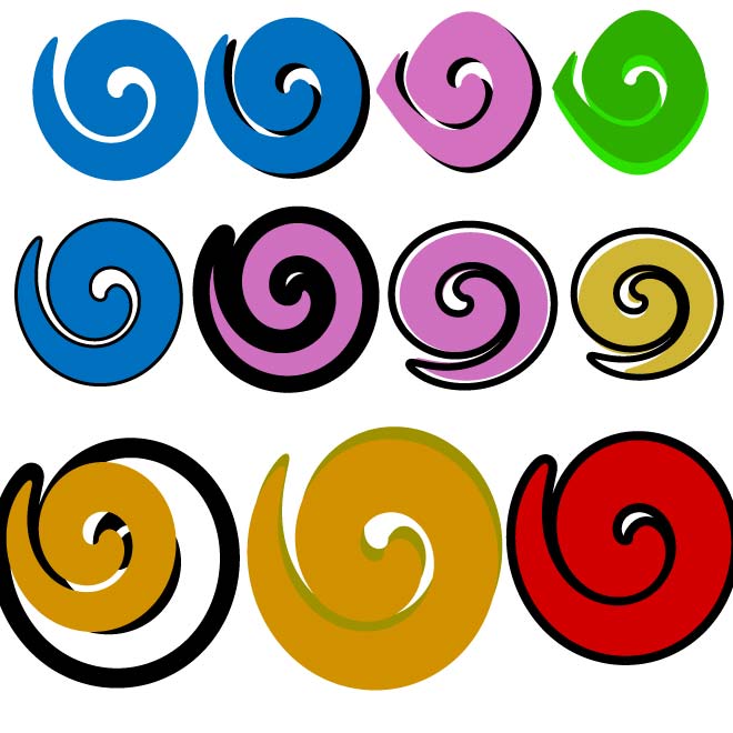 Spiral Vector Illustrator at Collection of Spiral Vector Illustrator free for