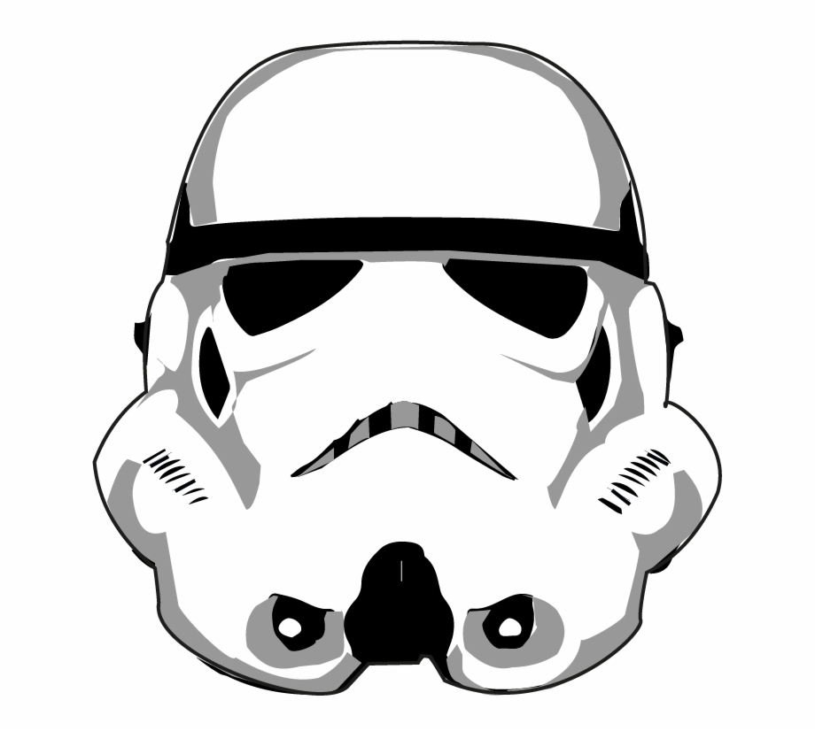 Stormtrooper Helmet Vector at Collection of