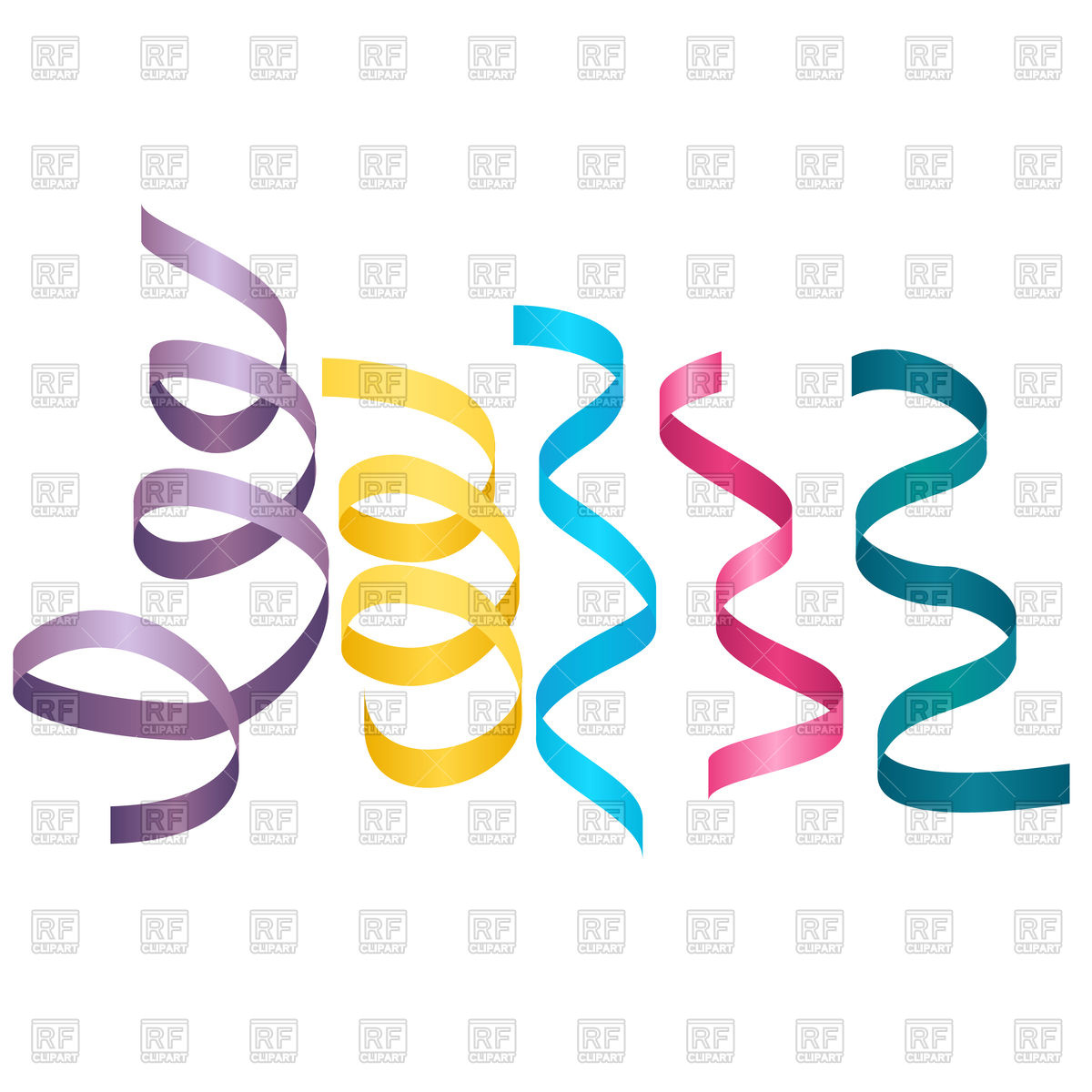 Streamers Vector at Collection of Streamers Vector free for personal use