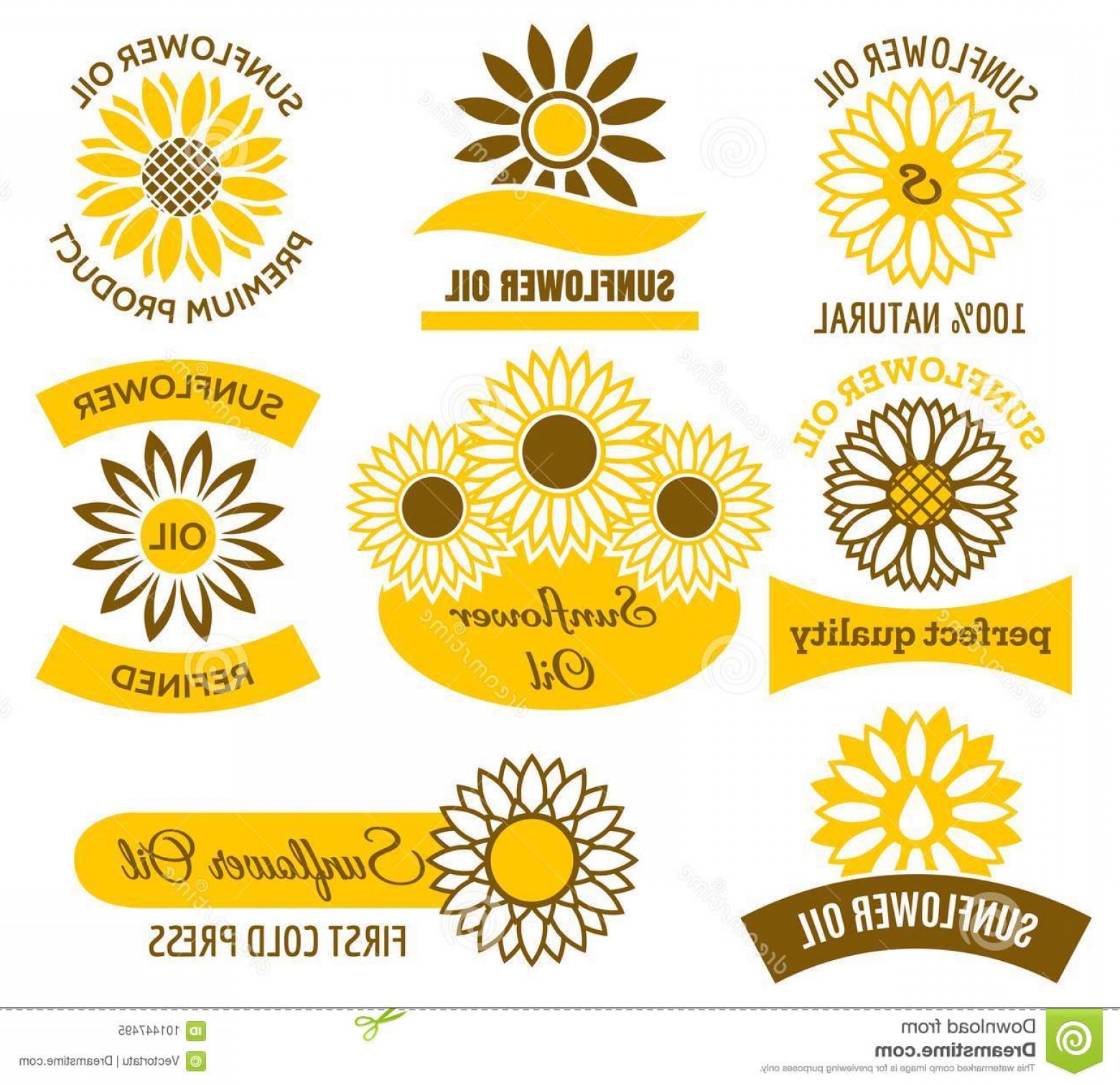 Sunflower Logo Vector at Collection of Sunflower Logo Vector free for personal use