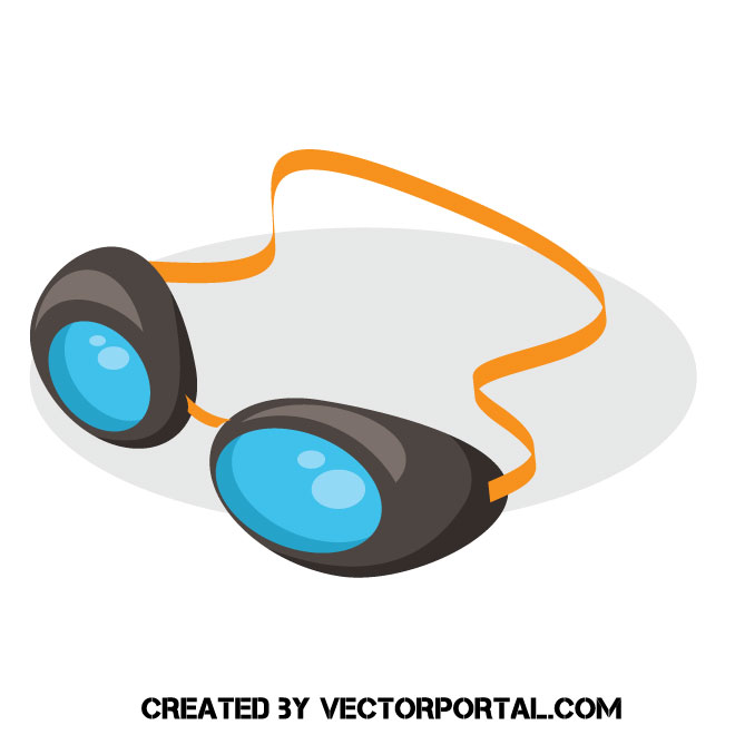 Swimming Goggles Vector at Collection of Swimming