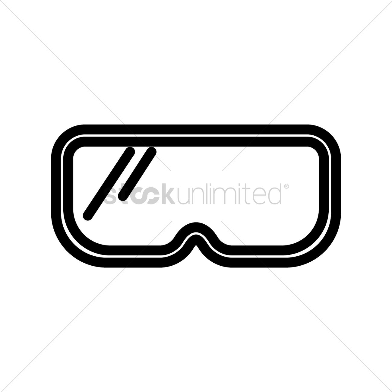 Swimming Goggles Vector at Collection of Swimming