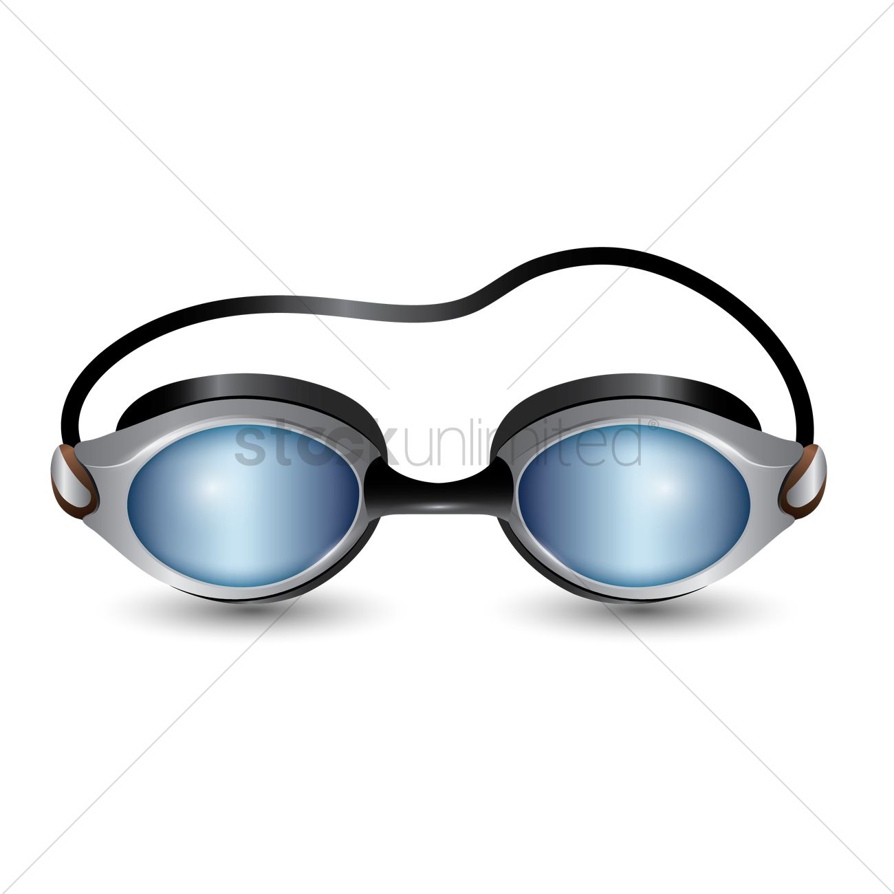 Swimming Goggles Vector at Collection of Swimming