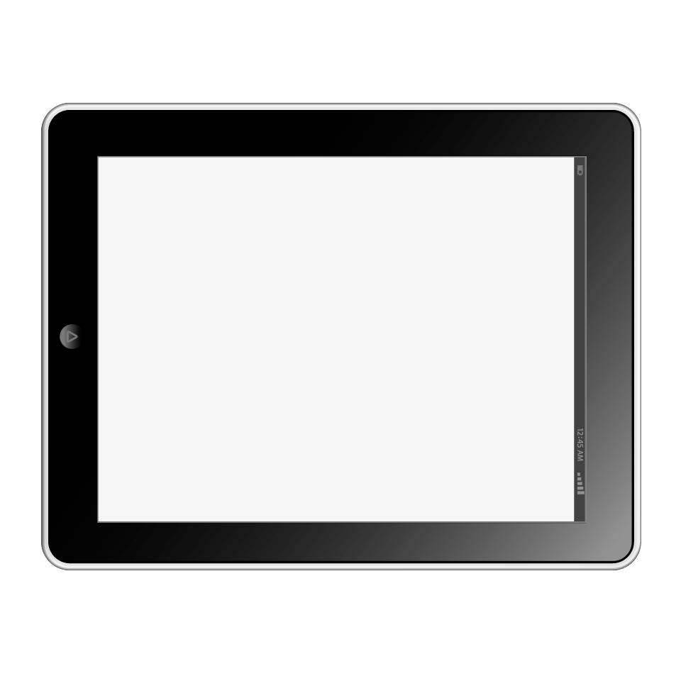 Tablet Vector at Collection of Tablet Vector free for