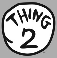 Thing 1 Printable Decal Printable Word Searches