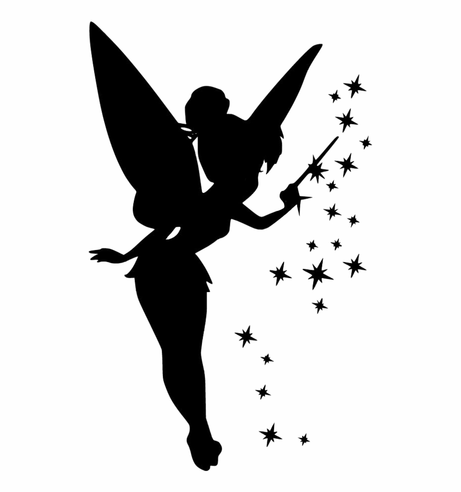 Tinkerbell Silhouette Vector at Collection of