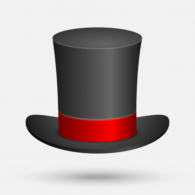 Top Hat Vector at Collection of Top Hat Vector free