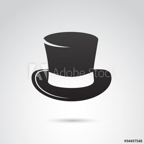 Top Hat Vector at Collection of Top Hat Vector free