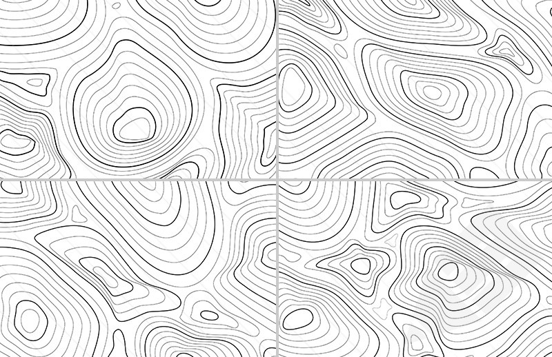 Topographic Map Vector Free at Collection of
