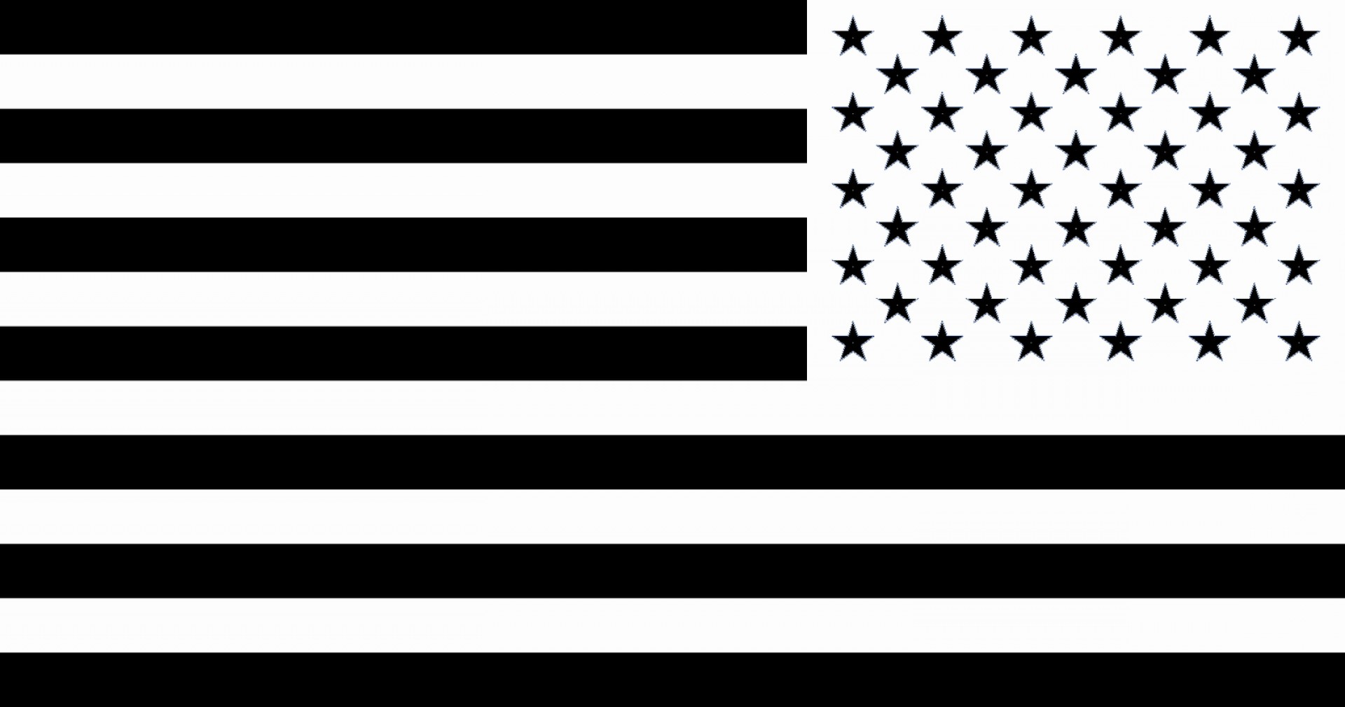 Usa Flag Vector Black And White at Collection of Usa